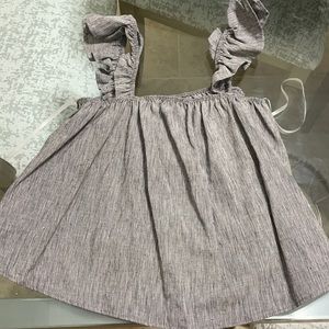 New with tags Gray blouse